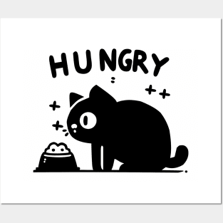 Feed me, miaw! Posters and Art